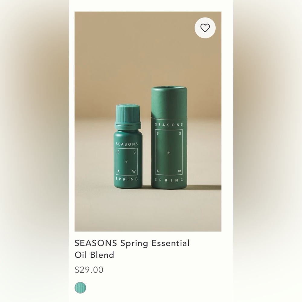 Anthropologie seasons spring essential oil - Picture 6 of 8